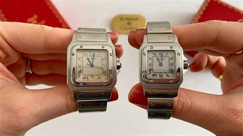 cartier santos medium measurements|cartier santos size chart.